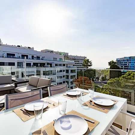 Brand New Apartment With Pool And Sea View In Marbella Exterior photo